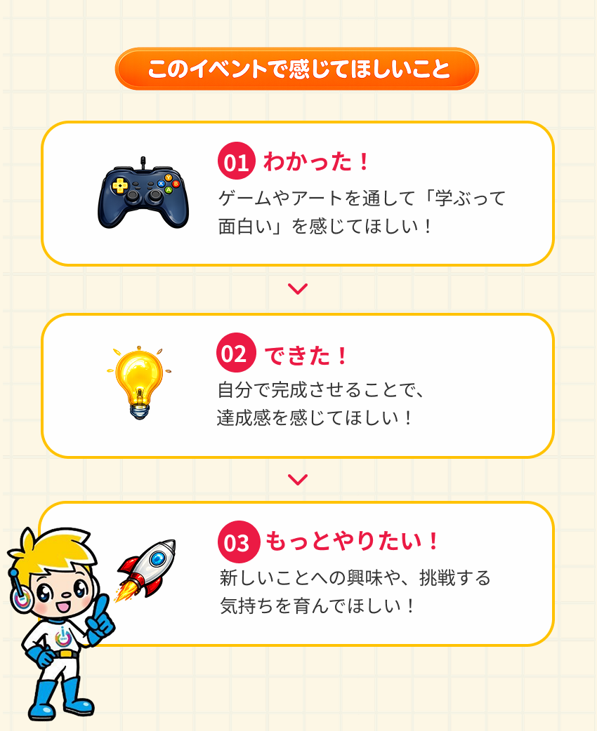感じてほしいこと